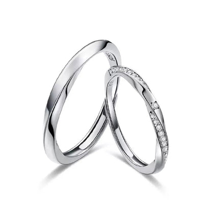 Women's & Men's My Heart Will Go On Couple Special Rings