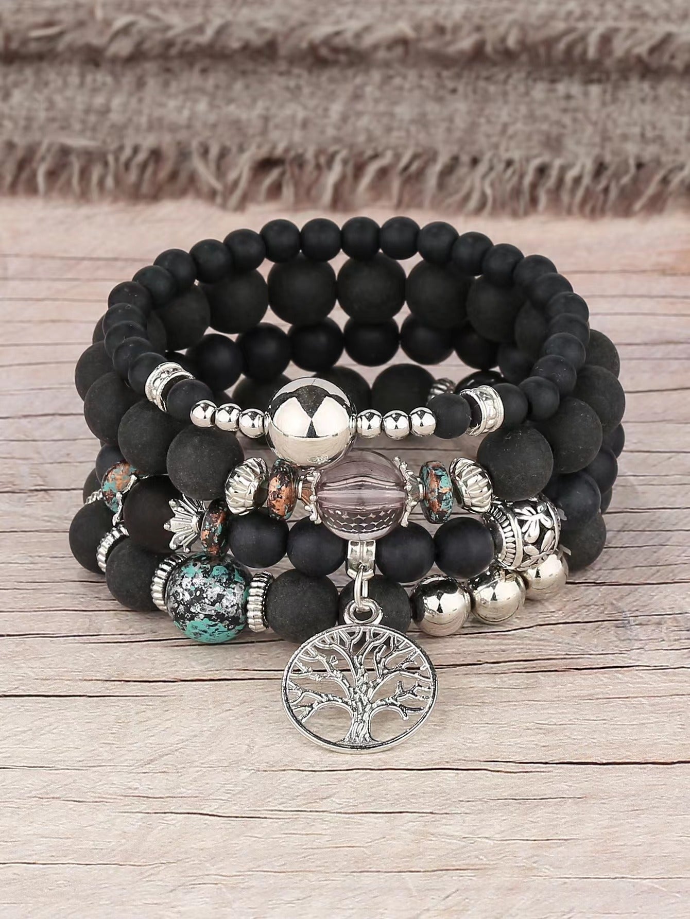 Women's Bohemian Creative Jewelry Tassel Beaded Fashion Bracelets