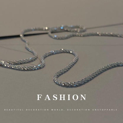 Zircon Pendant Female Light Luxury Minority Necklaces