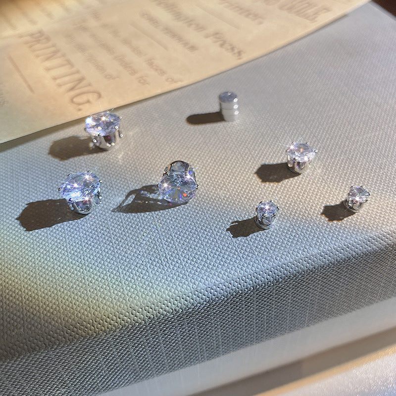 Women's Zircon Ear Bone Pin Design Sense Niche Earrings