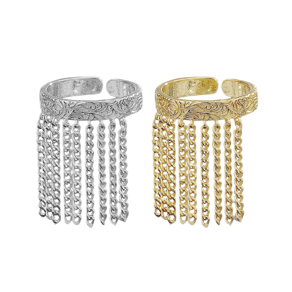 Personalized And Exaggerated Minority Gold Plated Rings