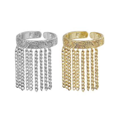 Personalized And Exaggerated Minority Gold Plated Rings