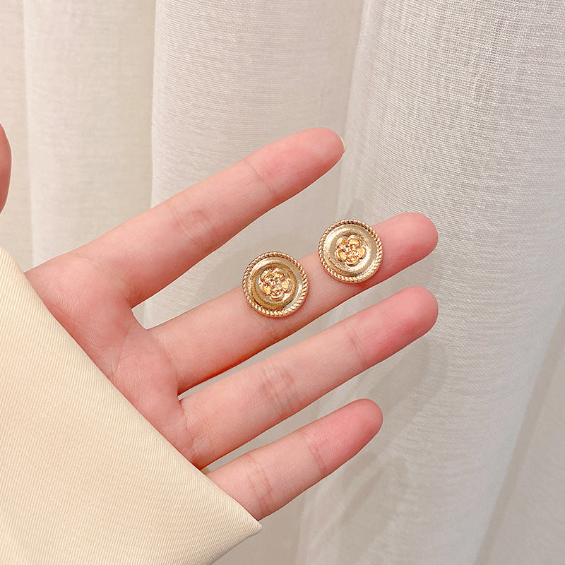 Women's Ear Geometric Bow Eardrops Graceful Full Earrings