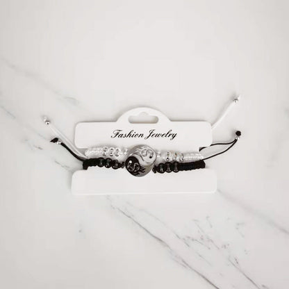 Dragon Totem Braided Haematite Hand-woven Couple Tai Bracelets