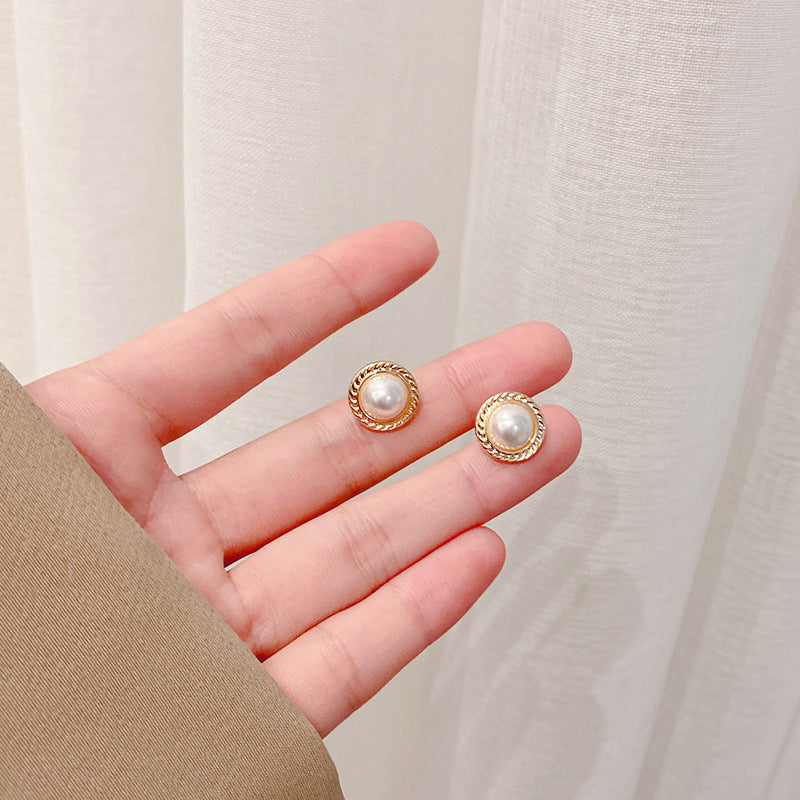 Women's Ear Geometric Bow Eardrops Graceful Full Earrings