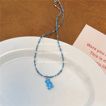 Beads Stringed Sweet Cute Girly Style Necklaces