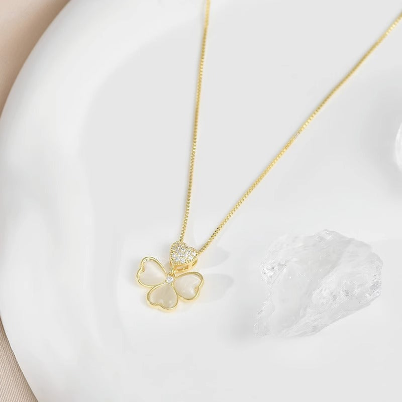 Women's Micro Inlaid Zircon Temperament Clavicle Chain Necklaces