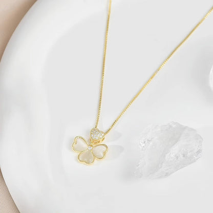 Women's Micro Inlaid Zircon Temperament Clavicle Chain Necklaces