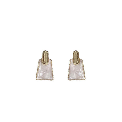 Needle Drop Oil Niche Design Female Simple Earrings