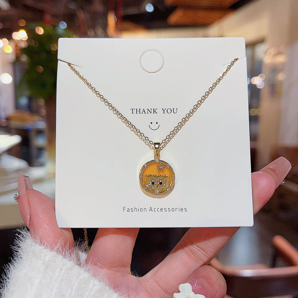 Temperamental Sweet High-grade Female Stylish Pendant Necklaces