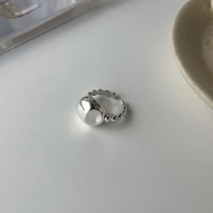 Irregular Concave Female Design High Sense Simple Rings