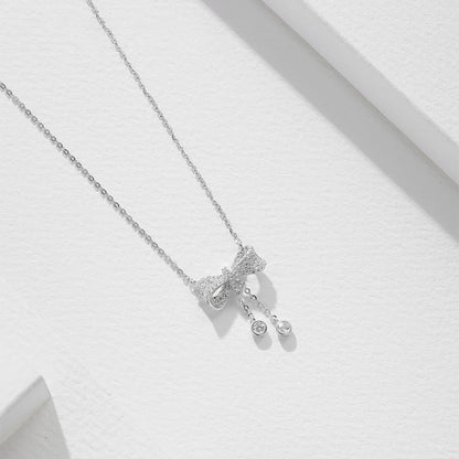 Women's Niche Exquisite Bow For Affordable Luxury Style Fashionable Necklaces