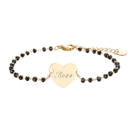 Steel Ornament Clover Female Simple Couple Bracelets