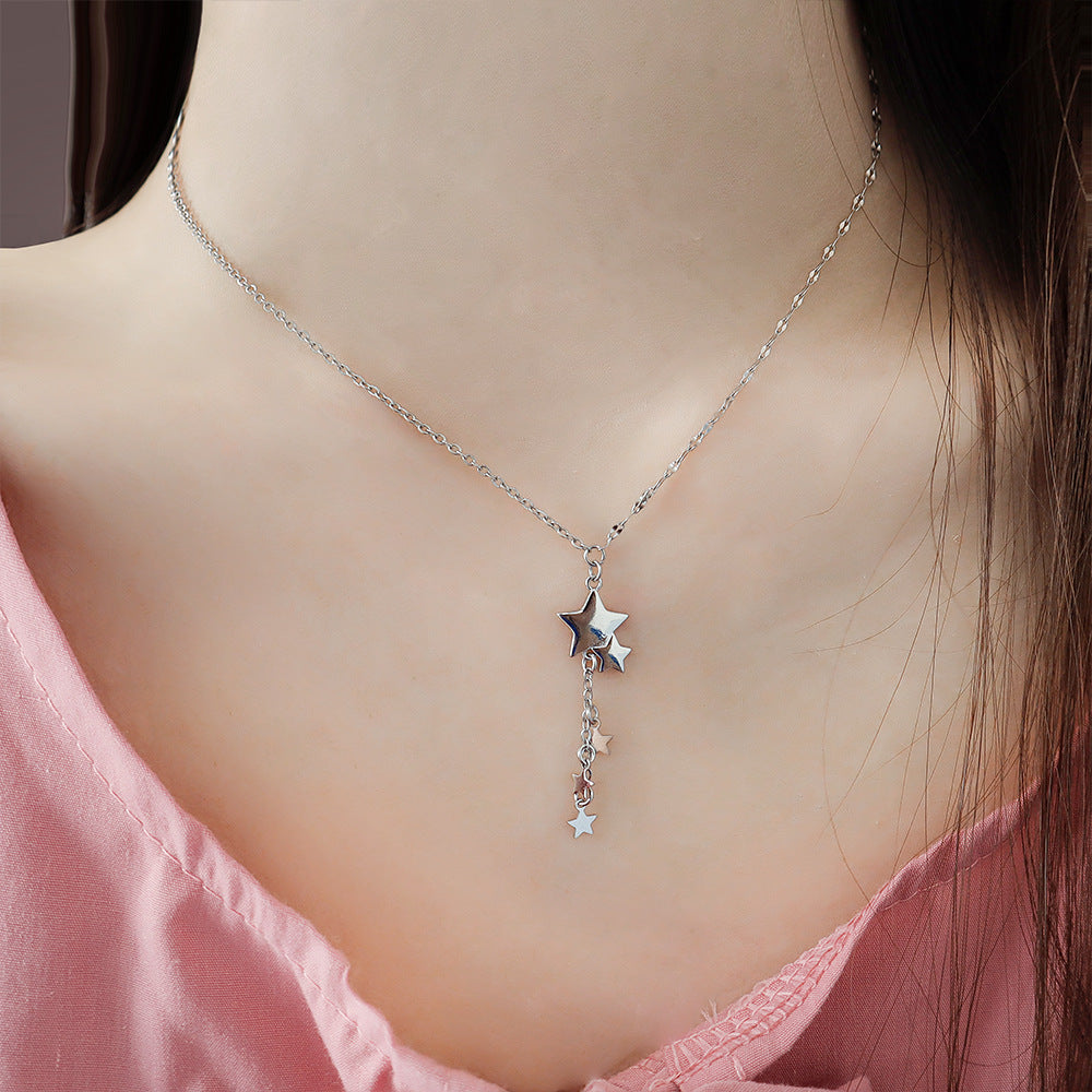 Tassel Exquisite Lazy Cold Wind Pendant Necklaces