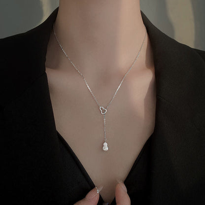 Gourd Hollow Cold Style Female Niche Necklaces