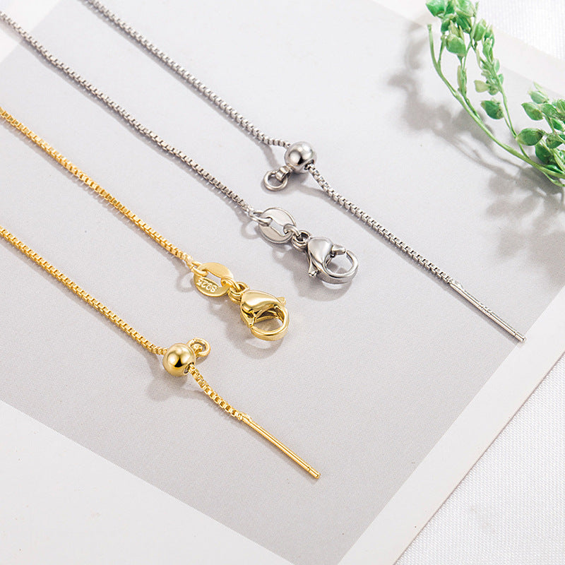 Women's Box Beaded Female Summer With Needle Universal Necklaces