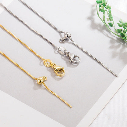 Women's Box Beaded Female Summer With Needle Universal Necklaces