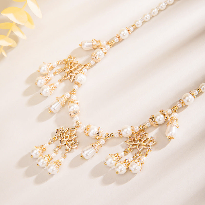 Ancient Costume Style Of Precious Stones Summer Graphy Classical Necklaces