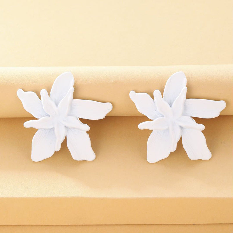 Trendy Exaggerated Metal Quality Size Butterfly Rings