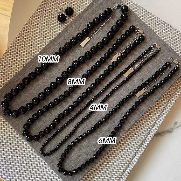 Pure Beaded Light Luxury Fashionable Minority High Sense Necklaces
