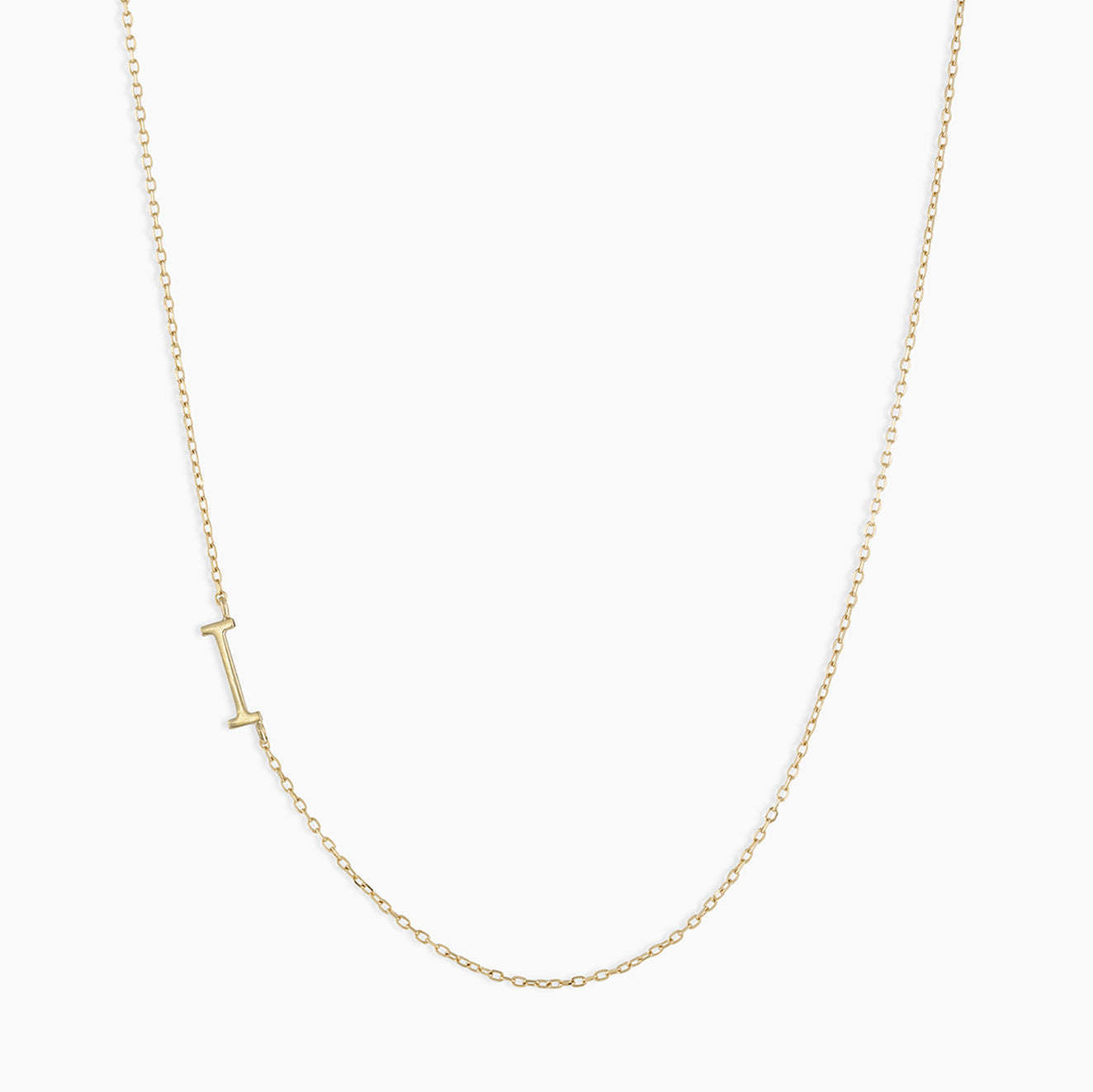 Stainless Steel Letter Capital Initial Female Necklaces