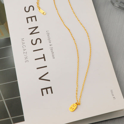 Color Retaining National Trendy Style Pendant Rich Necklaces