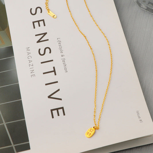 Color Retaining National Trendy Style Pendant Rich Necklaces