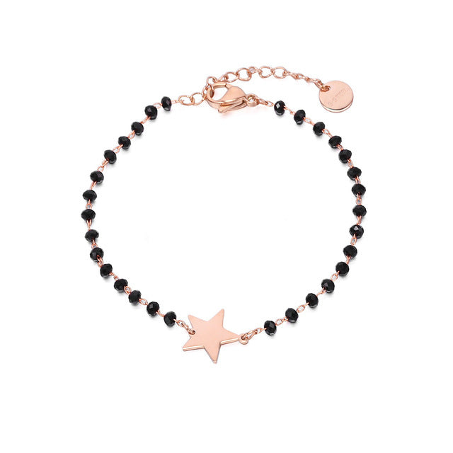 Steel Ornament Clover Female Simple Couple Bracelets