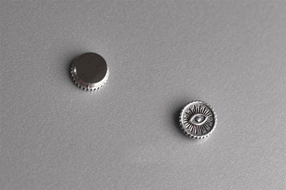 Men's Magnet Ear Smart Eye Dark Punk Earrings