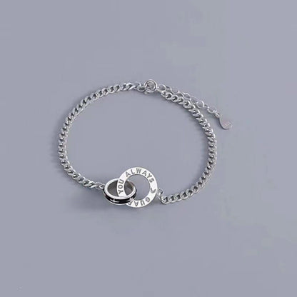 Double Couple Pair Korean Simple Design Bracelets