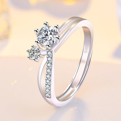 Style Simple Fairy Open Mouth Twisted Rings