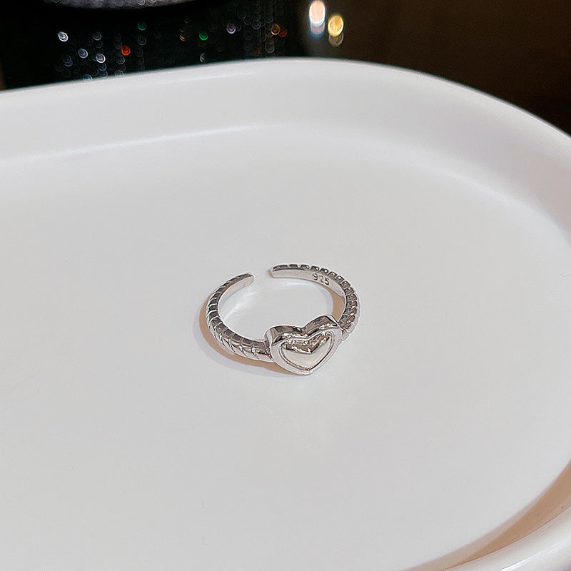 Wind Irregular Female Niche Design Simple Rings