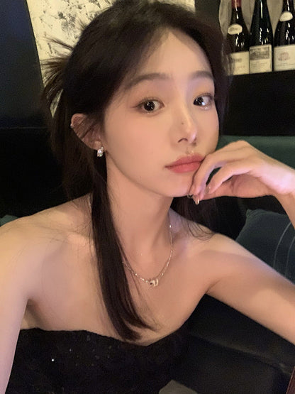 Luxury Minority High-grade Female Without Piercing Mosquito Earrings