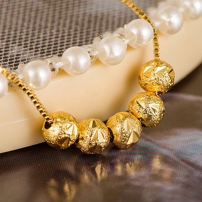 Five Blessings Lucky Beads Exquisite Fashion Temperament High-grade Necklaces