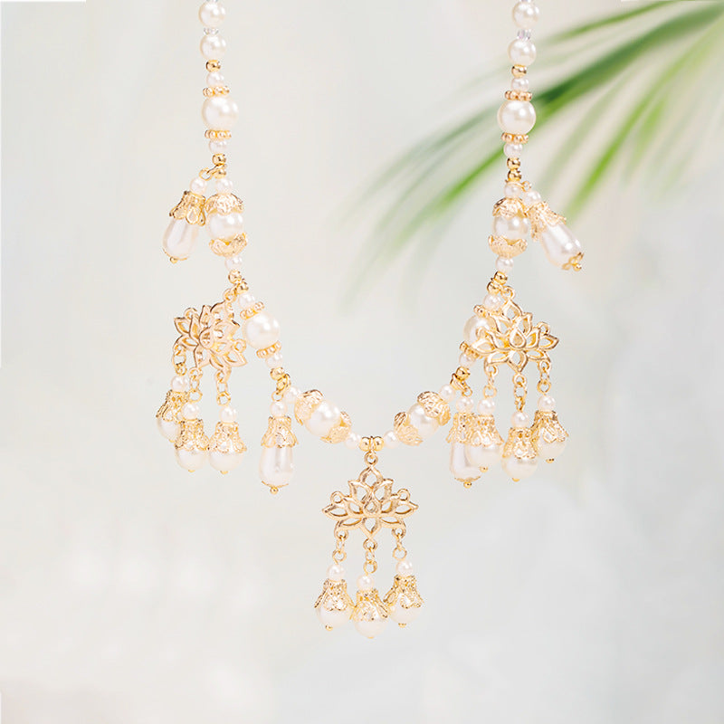 Ancient Costume Style Of Precious Stones Summer Graphy Classical Necklaces