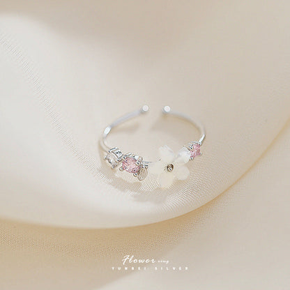 Flower Female Opening Can't Quit Color Rings