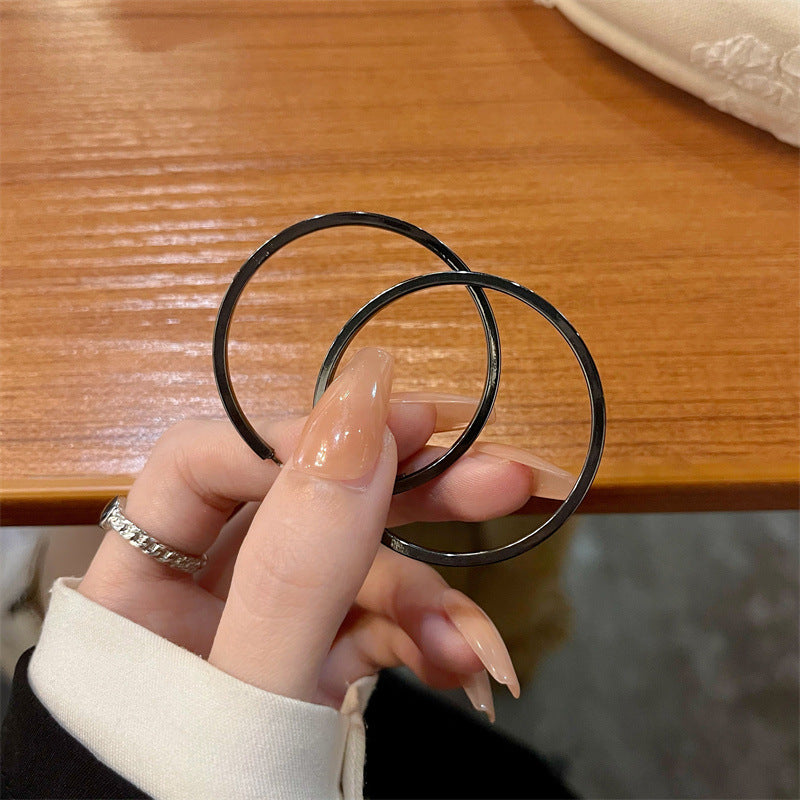 Sier Needle Sweet Hot High-grade Temperament Earrings