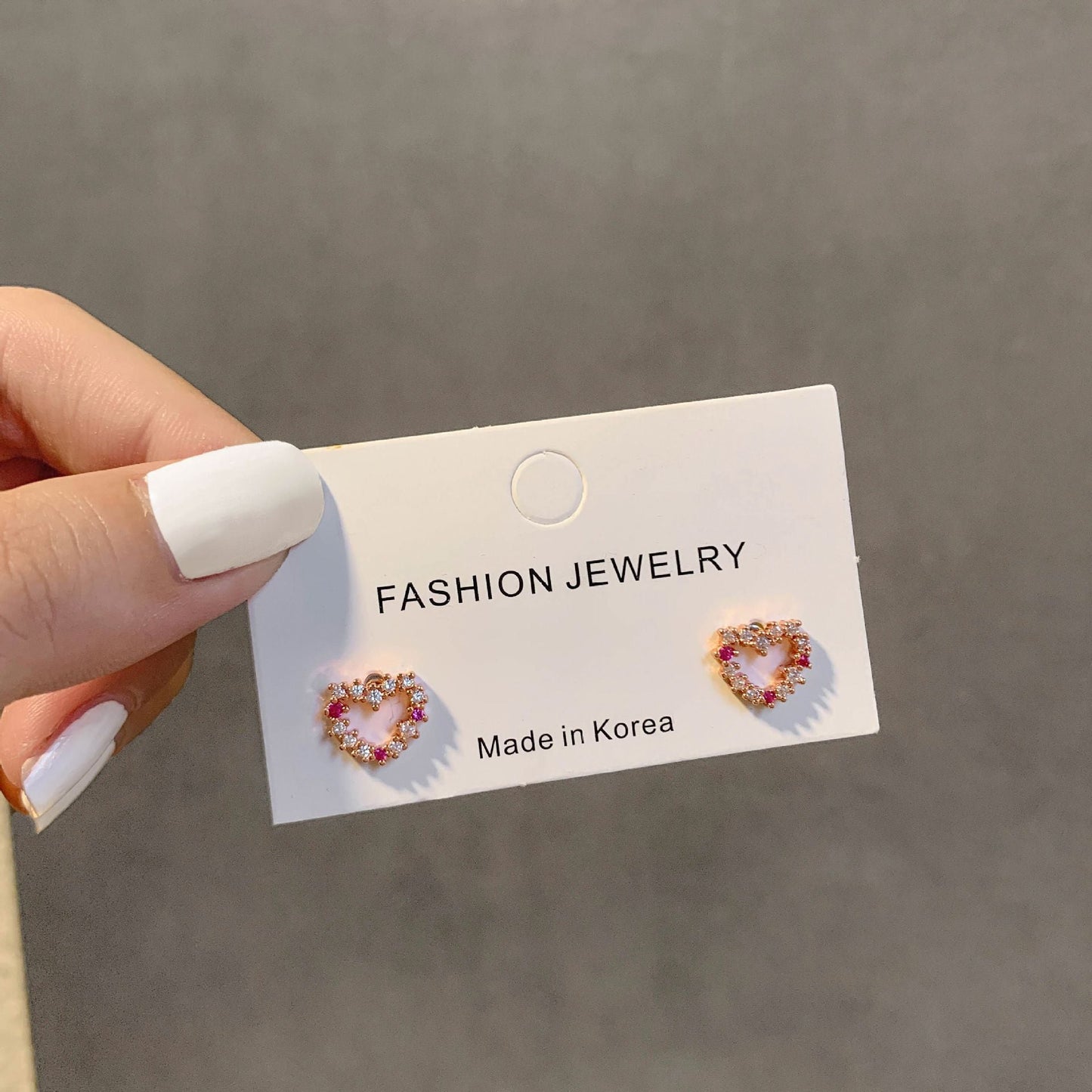 Female Simple Graceful Metal Quality Street Earrings