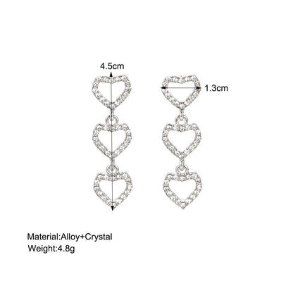 Sweet Cool Cold Style Hollow Full Earrings