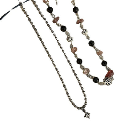 Pendant Handmade Female Niche Retro Bamboo Clavicle Necklaces