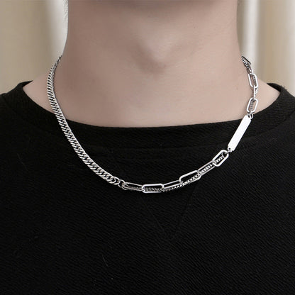 Women's & Men's Niche And Simple Street Fashion Clavicle Chain Cold Necklaces