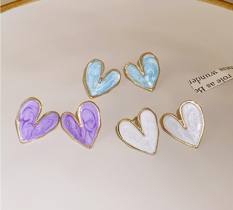 Needle Pink Simple Retro High Sense Light Luxury Minority Earrings