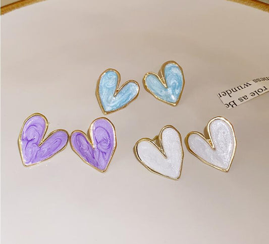 Needle Pink Simple Retro High Sense Light Luxury Minority Earrings