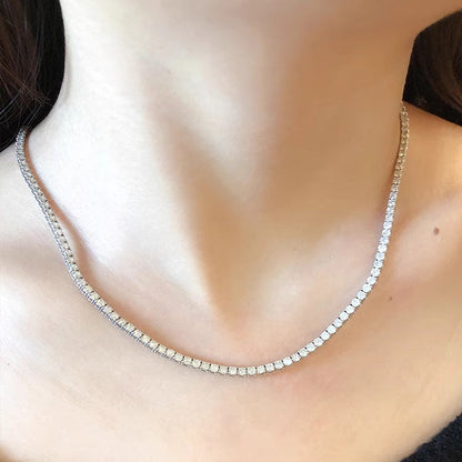 Women's Diamond Simulation Universal Chain Sweater Imported Necklaces