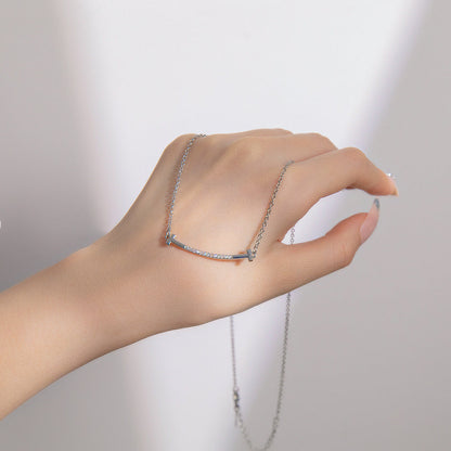 Women's Steel Exquisite Fully Jeweled Loving Heart Necklaces