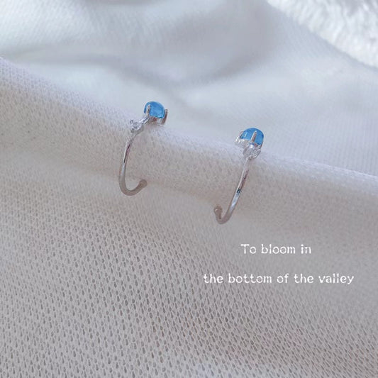 Women's Needle Shaped Simple Petite Temperamental Cold Earrings