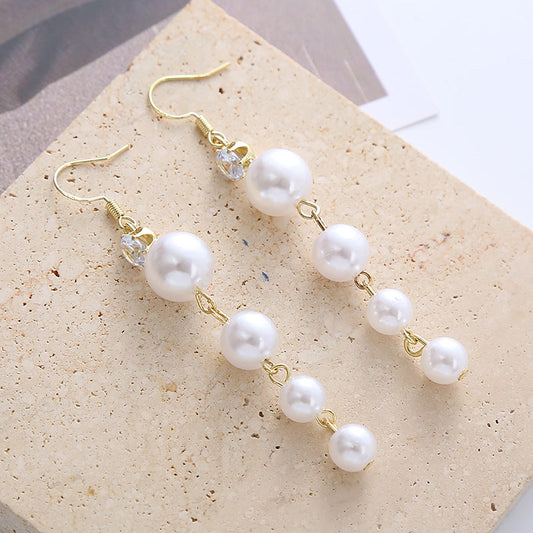 Commute Leisure Style Large And Small Earrings