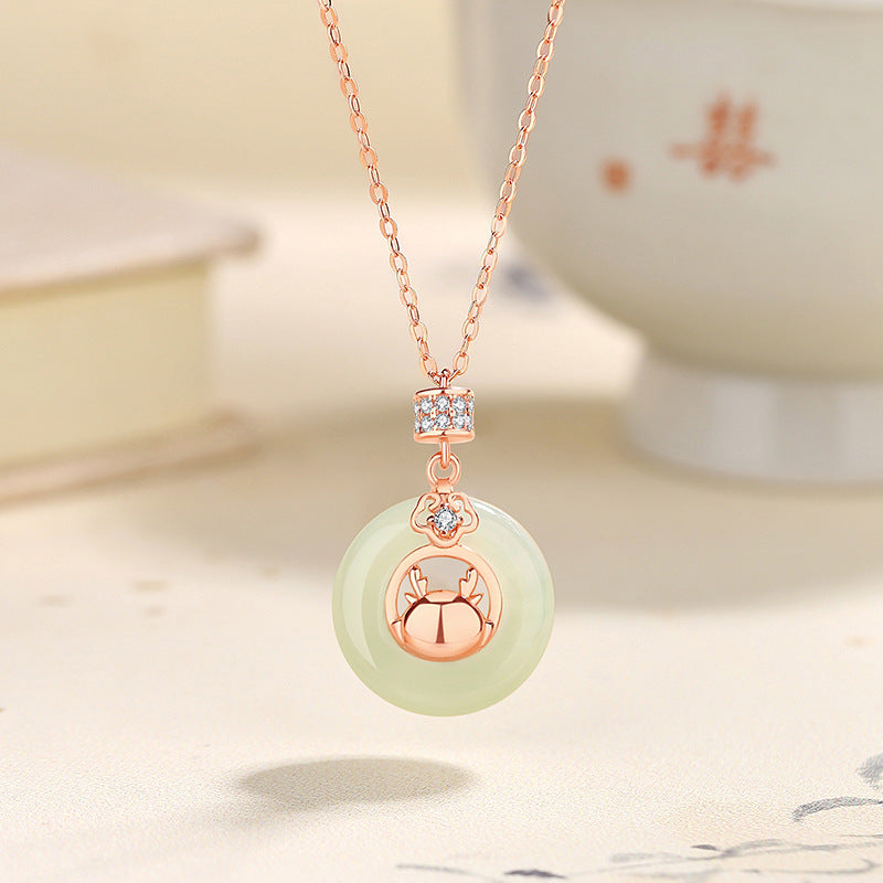 Sier Waist Peace Buckle Life Red Rope Bracelets