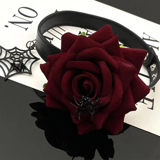 Super Fairy American Red Rose Vintage Necklaces