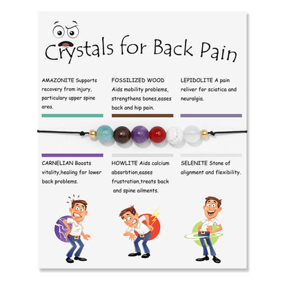 Women's Stone Bead Woven Simple Girlfriends With Bracelets